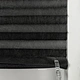 pleated shade window White Fabric Temporary Pleated Window Shades